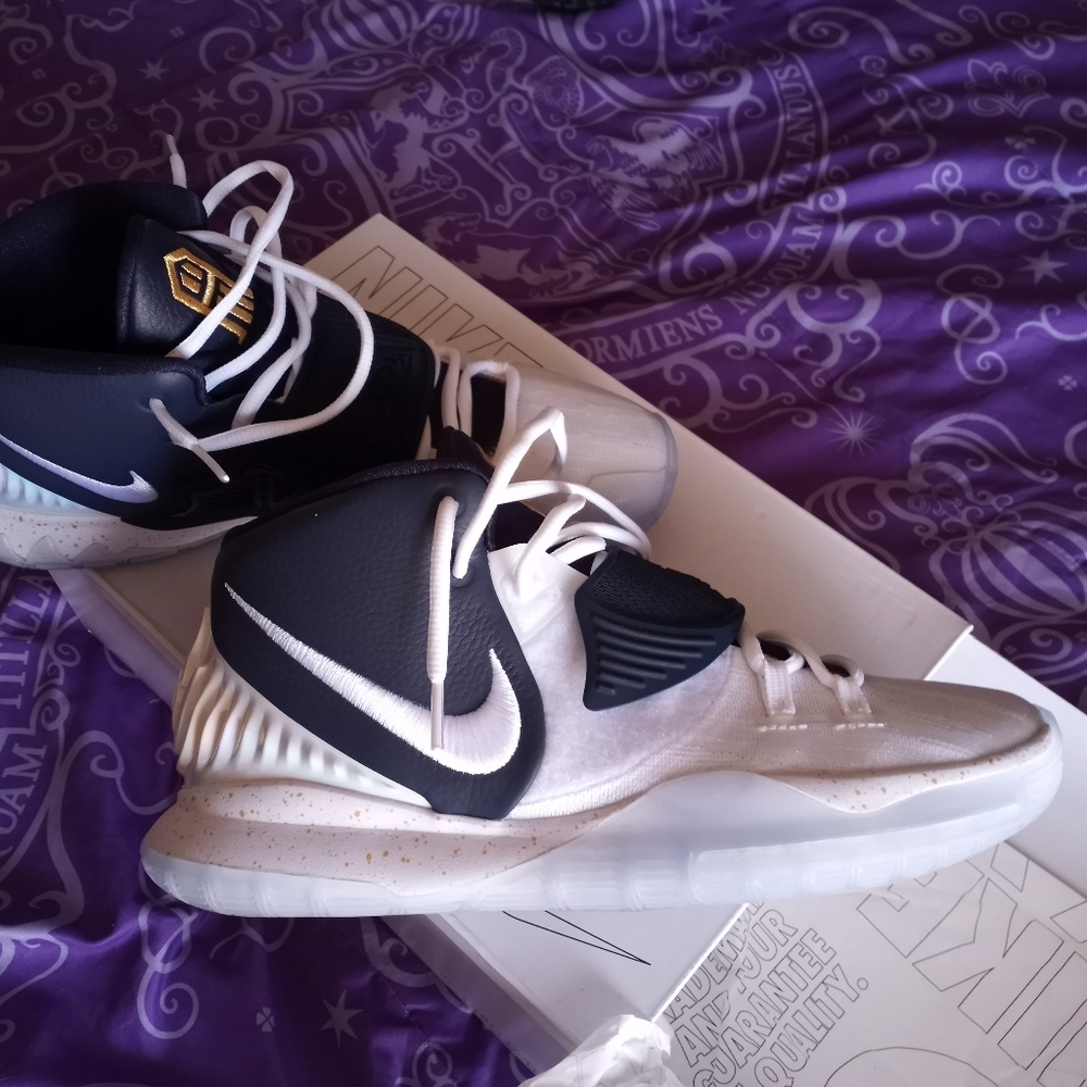 Nike custom Kyrie Irving shoes. Only worn once. Too small for me.